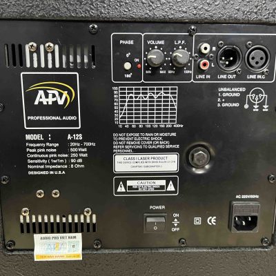 SUB ĐIỆN APV A12S